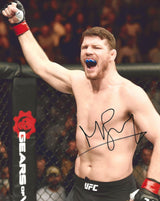 Michael Bisping Mixed Martial Artist signed UFC 8x10 photo proof COA autographed.