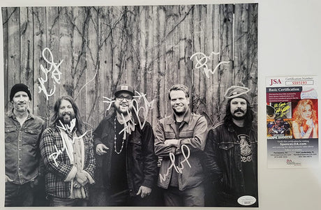 Greensky Bluegrass signed 11X14 band photo JSA COA autographed STAR
