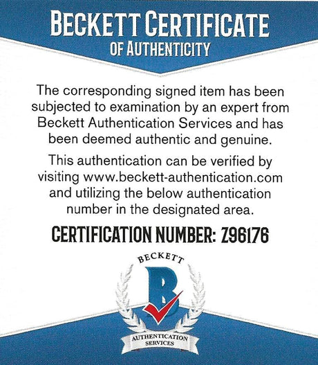 George Thorogood signed Bad to the Bone album vinyl record proof Beckett COA star
