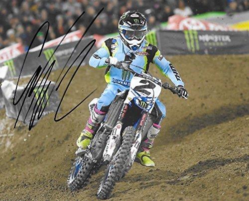 Cooper Webb, Supercross, Motocross, Freestyle Motocross, Signed, Autographed, 8X10 Photo, a COA with the Proof Photo of Cooper Signing Will Be Included'