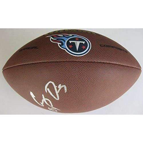 Corey Davis, Tennessee Titans, Signed, Autographed, NFL Logo Football, a COA with the Proof Photo of Corey Signing Will Be Included