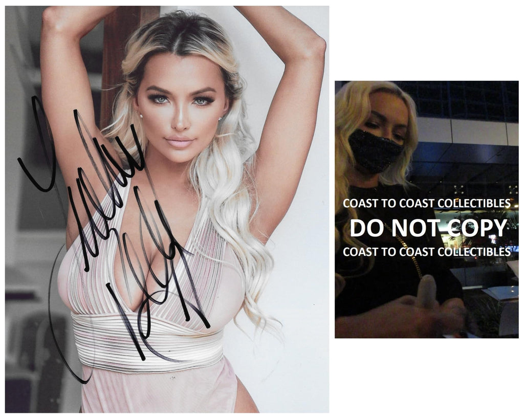 Lindsey Pelas Playboy Maxim model signed 8x10 photo proof COA autographed. Star