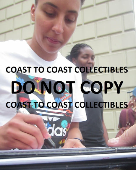 Layshia Clarendon, Cal Bears, Atlanta Dream, Signed, Autographed, 8X10 Photo, a COA with the Proof Photo of Layshia Signing Will Be Included.