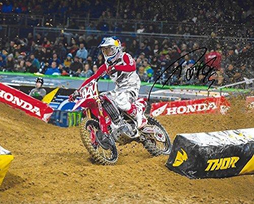 Ken Roczen, Supercross, Motocross, Freestyle Motocross, Signed, Autographed, 8X10 Photo, a COA with the Proof Photo of Ken Signing Will Be Included;..