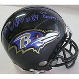 Maxx Williams Baltimore Ravens, Signed, Autographed, Mini Helmet, a COA with the Proof Photo of Maxx Signing Will Be Included