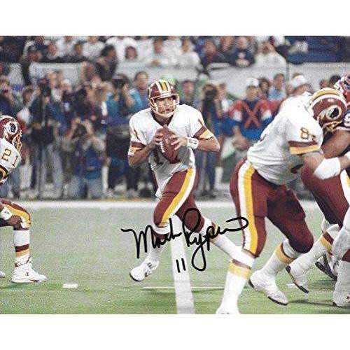 Mark Rypien, Washington Redskins, Super Bowl, MVP, Signed, Autographed, 8X10 Photo , A COA With Proof Photo Will Be Included-