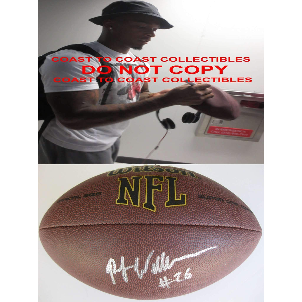 PJ Williams, New Orleans Saints, Florida State Seminoles, Fsu, Signed, Autographed, NFL Football, a Coa with the Proof Photo of PJ Signing the Football Will Be Included