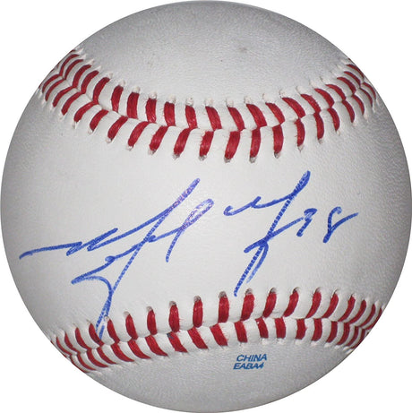 Michael Morse San Francisco Giants Mariners signed autographed baseball proof