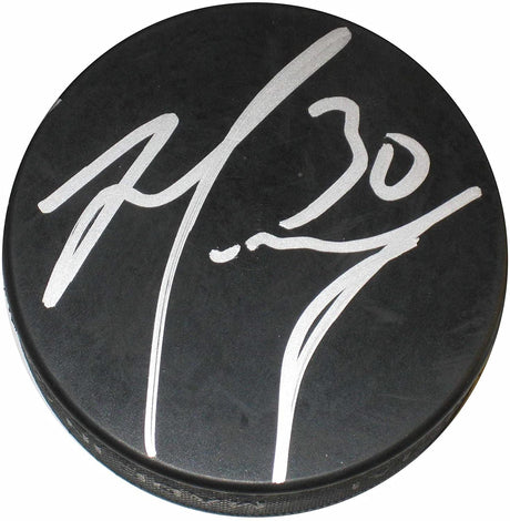 Matthew Murray Ottawa Senators Penguins signed Hockey Puck proof Beckett COA