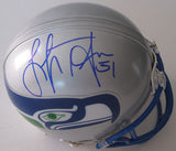 Lofa Tatupu signed autographed Seahawks mini football helmet proof Beckett COA