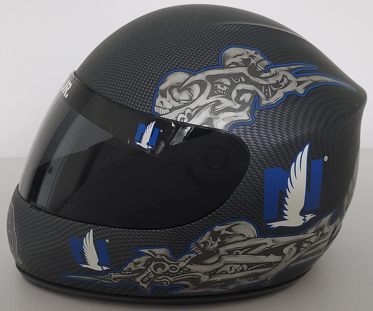 Dale Earnhardt signed Nation Wide Nascar full size helmet proof Beckett COA