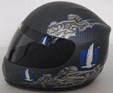 Dale Earnhardt signed Nation Wide Nascar full size helmet proof Beckett COA