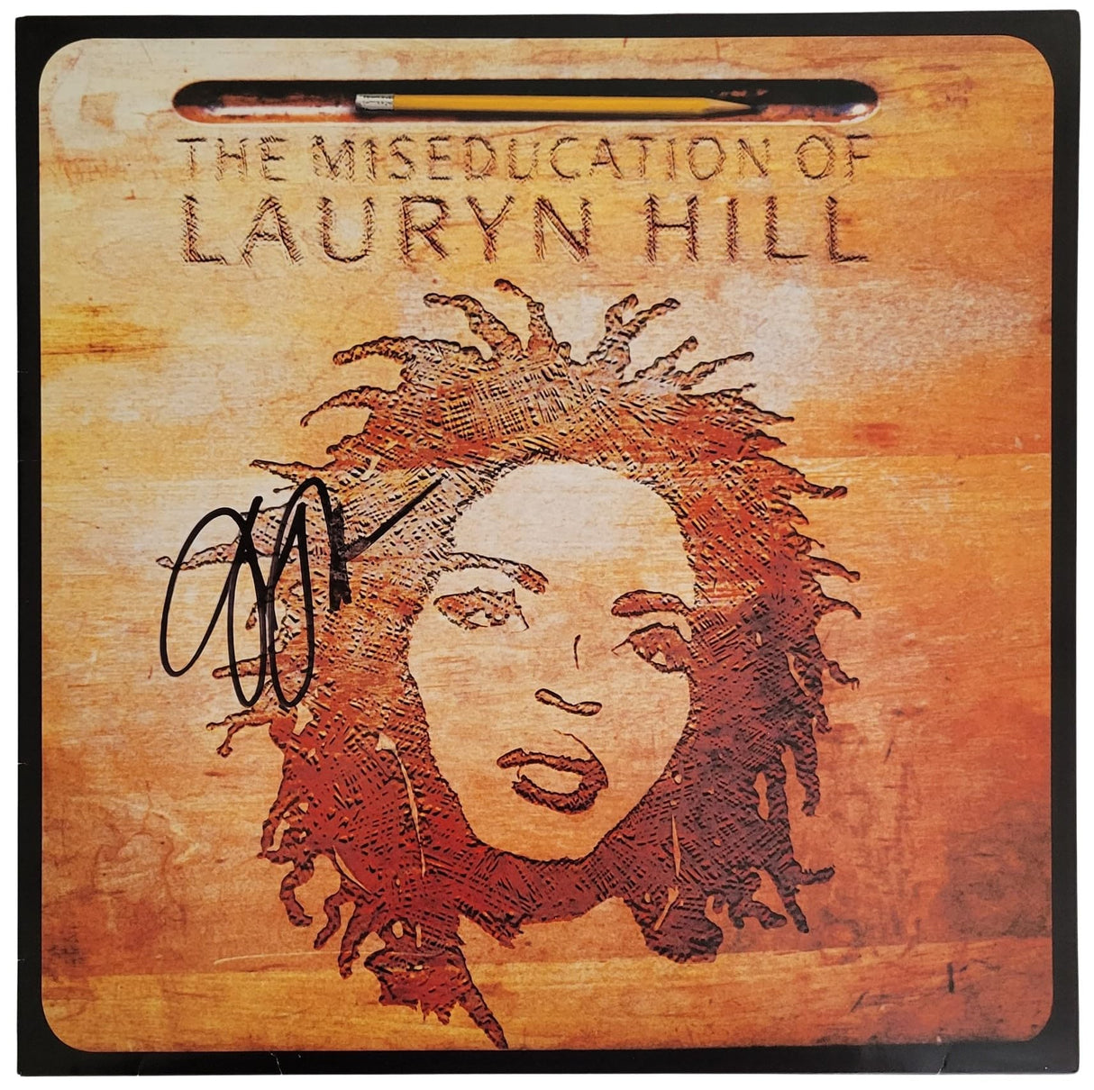 Lauryn Hill Signed The Miseducation Album Proof COA Autographed Vinyl Record