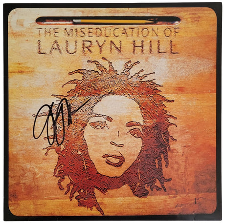 Lauryn Hill Signed The Miseducation Album Proof COA Autographed Vinyl Record