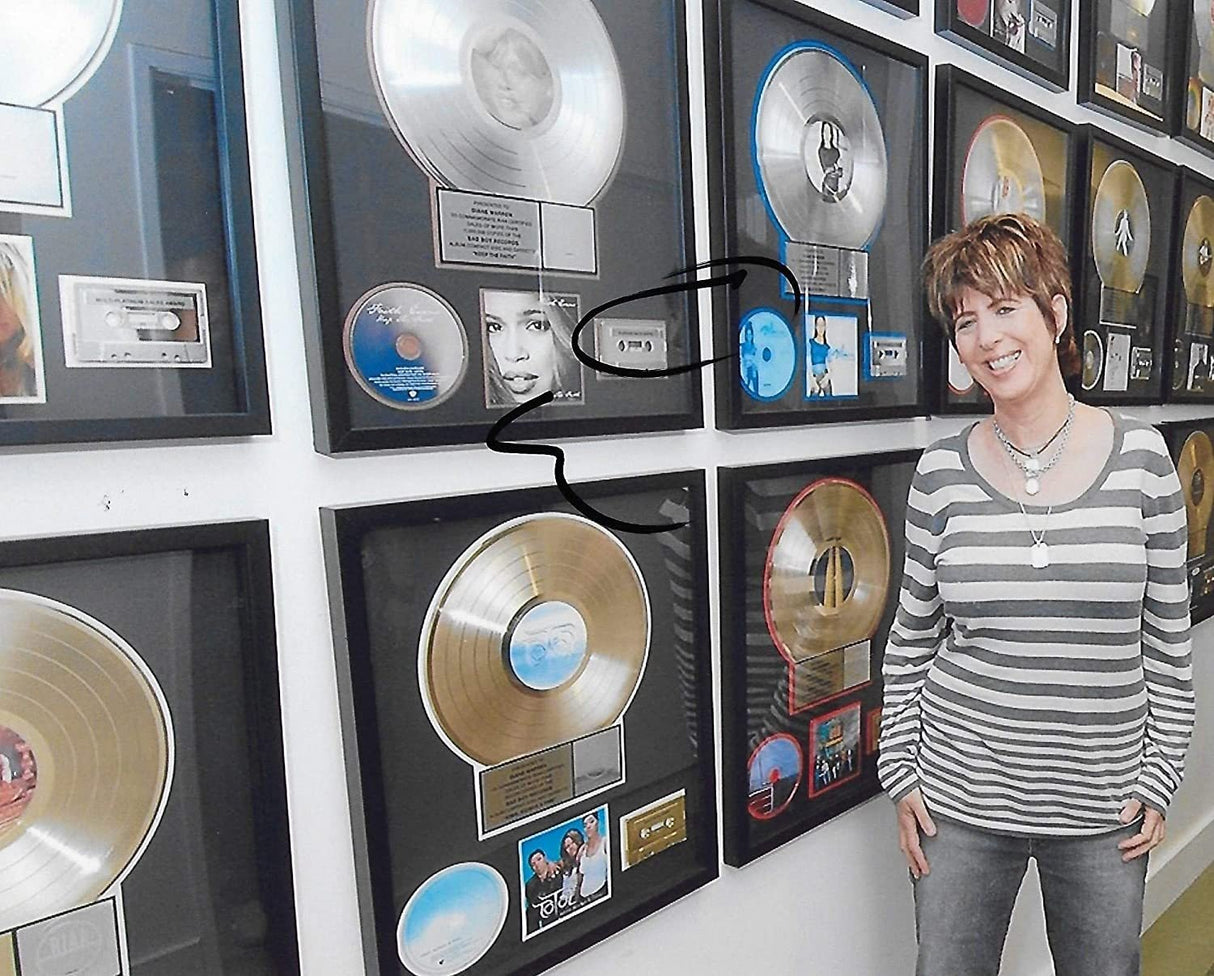 Diane Warren Songwritter musician signed,autographed 8x10 Photo,Proof COA. star