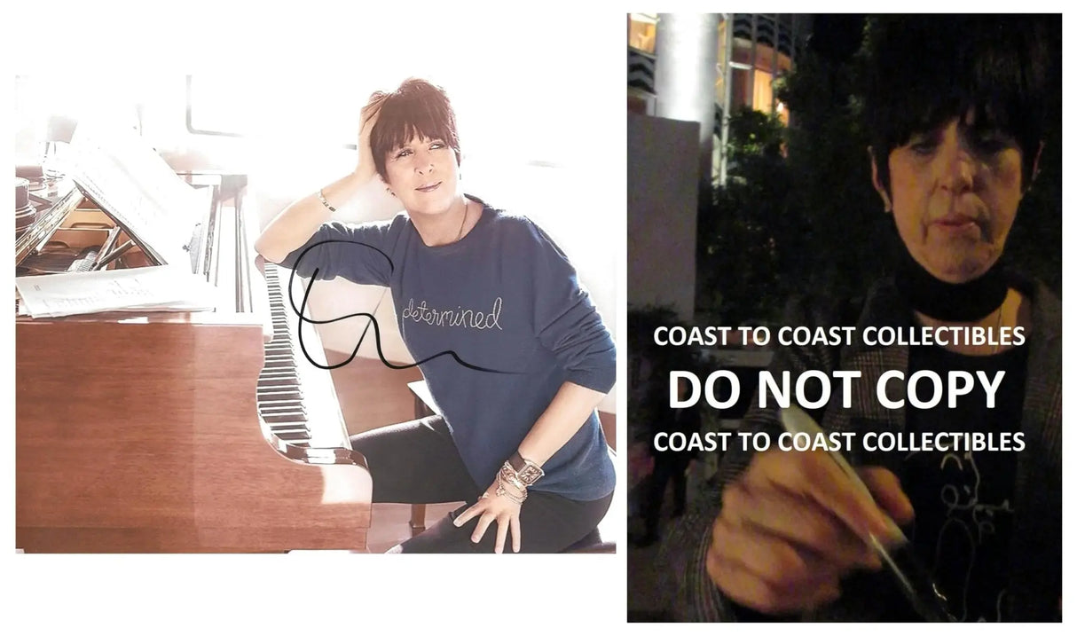 Diane Warren Songwritter musician signed 8x10 Photo exact Proof COA autographed star..