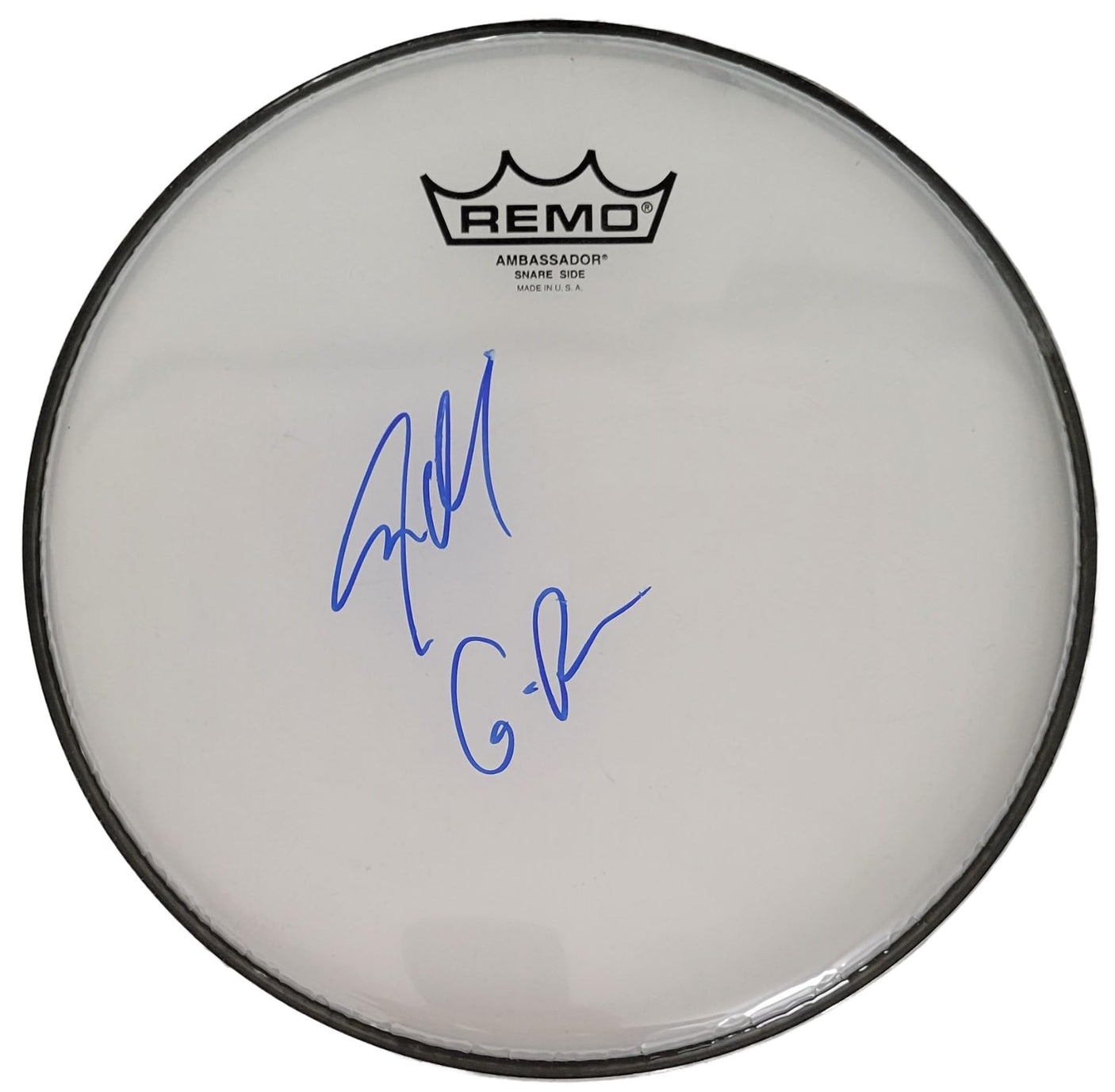 Steven Adler Guns N Roses drummer signed Drumhead COA proof autographed. GNR