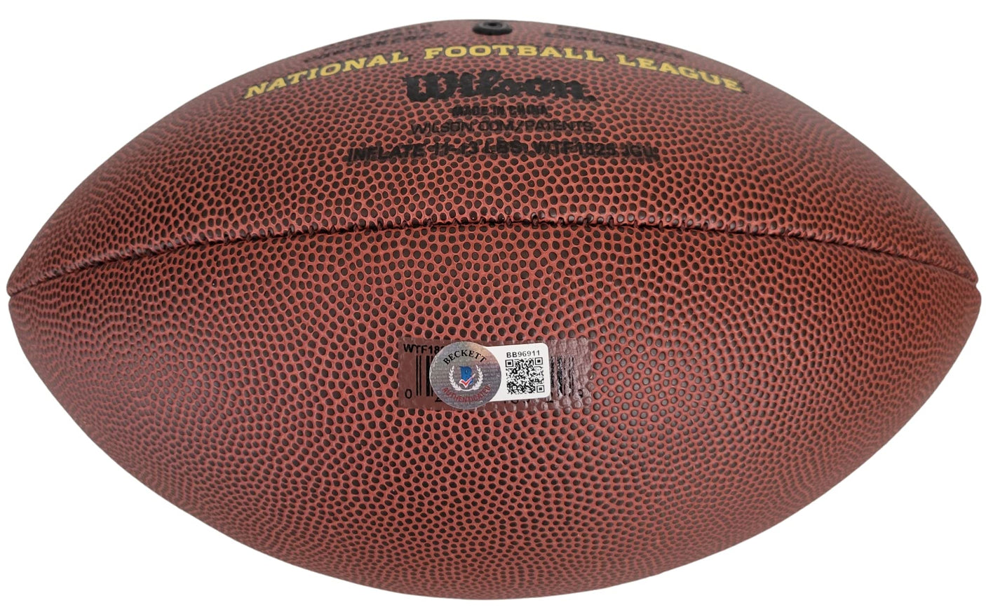 Adrian Peterson Minnesota Vikings signed Duke football proof Beckett COA autographed