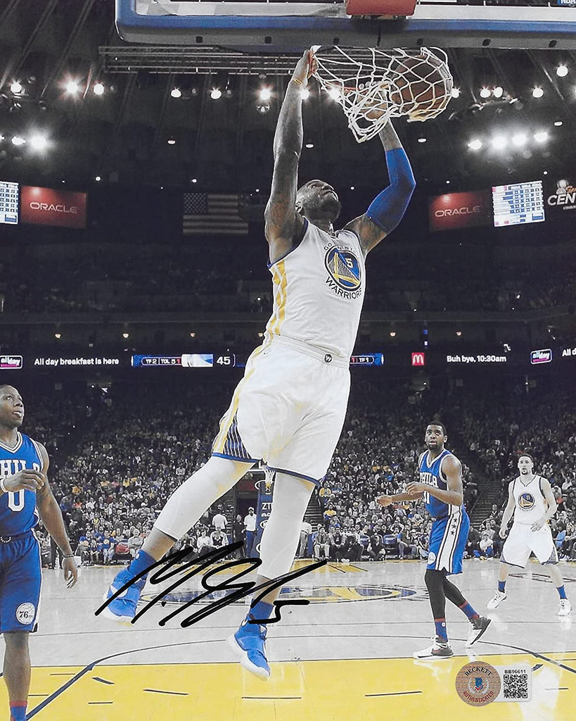 Mo Speights signed autographed Golden State Warriors 8x10 photo proof Beckett COA.