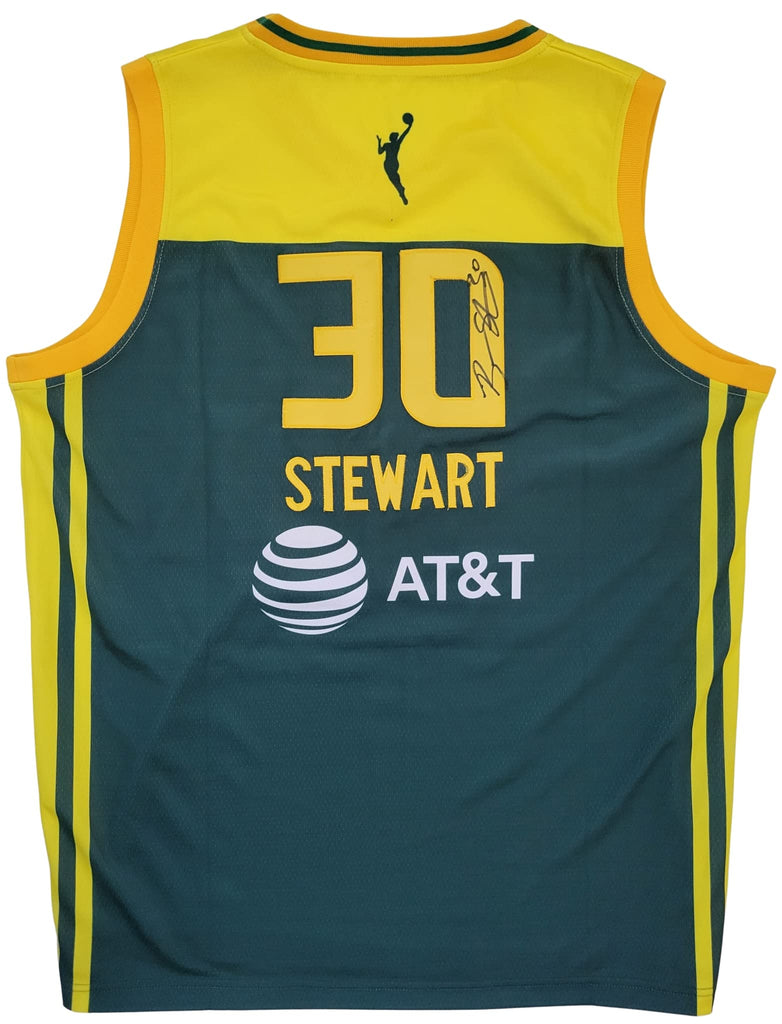 Breanna Stewart signed Seattle Storm WNBA basketball Jersey proof COA autographed
