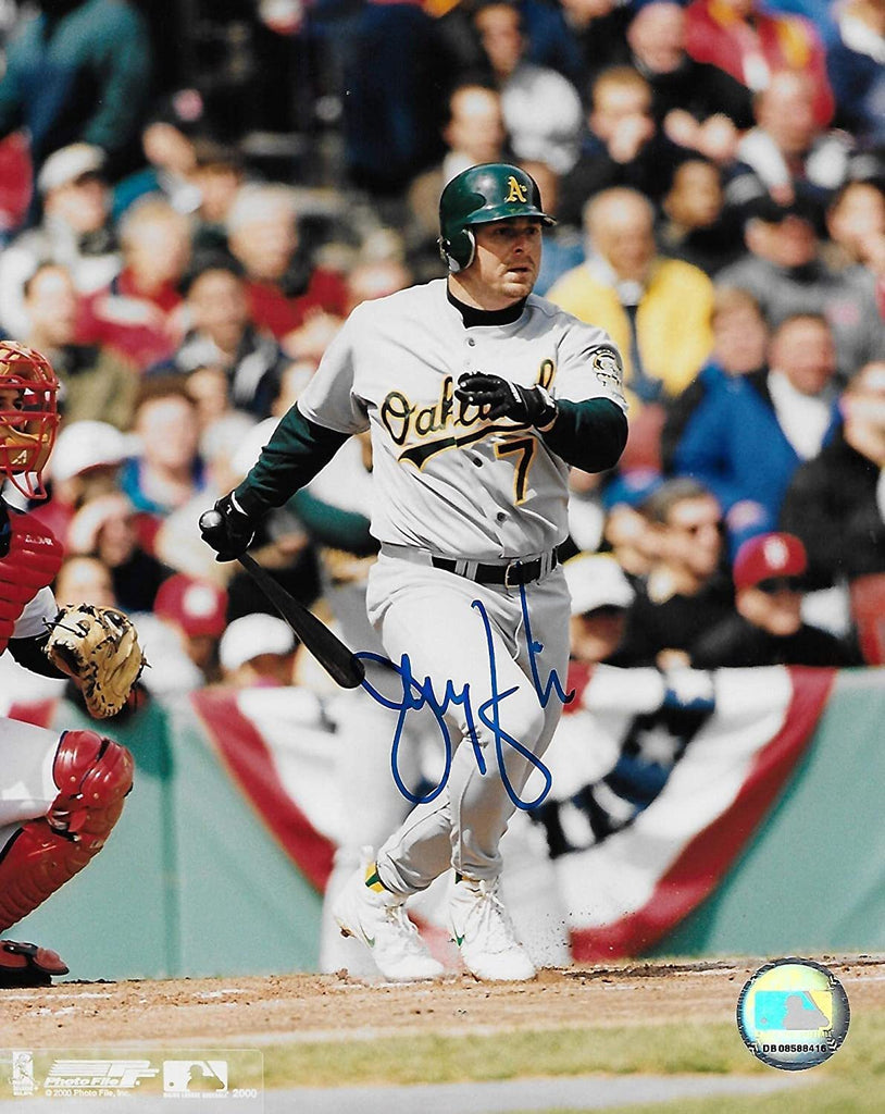Jeremy Giambi Oakland A's signed autographed 8x10 Photo, COA will be included,