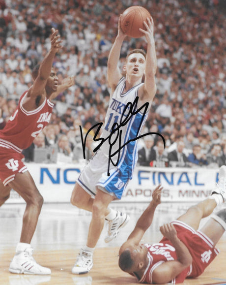 Bobby Hurley signed Duke Blue Devils basketball 8x10 photo proof COA autographed..