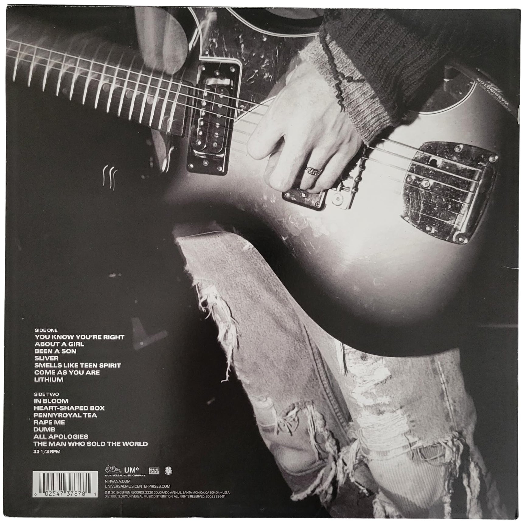 Krist Novoselic signed Nirvana album vinyl Record proof COA autographed STAR