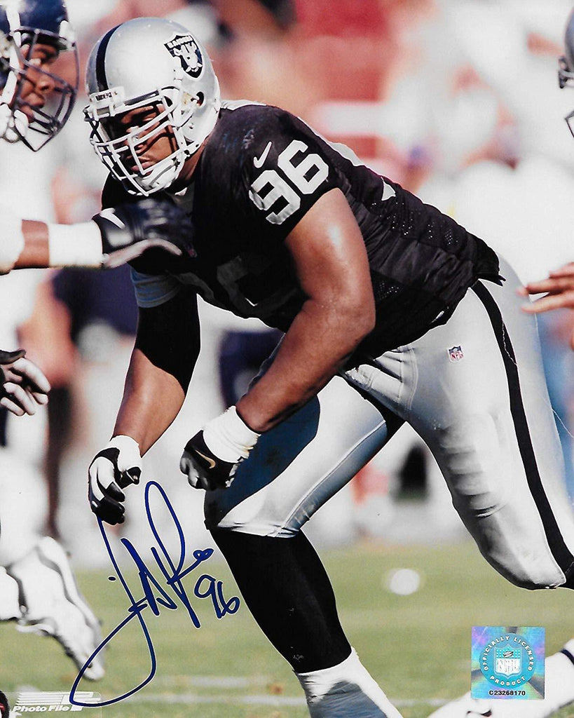 Darrell Russell Oakland Raiders signed autographed, 8x10 Photo, COA