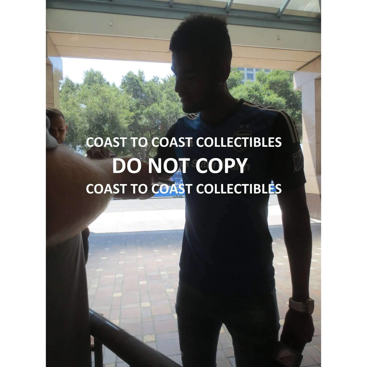 Anibal Godoy, San Jose Earthquakes, Panama, signed, autographed, soccer 8x10 photo - COA and proof