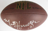 Matt Hasselbeck Seattle Seahawks signed autographed NFL football proof Beckett COA