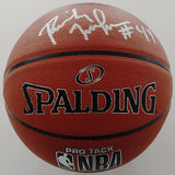 Rick Mahorn Detroit Pistons NJ Nets signed autographed NBA basketball proof Beckett COA