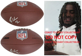 Rachaad White Signed Duke Football Proof COA Autographed Tampa Bay Buccaneers ASU