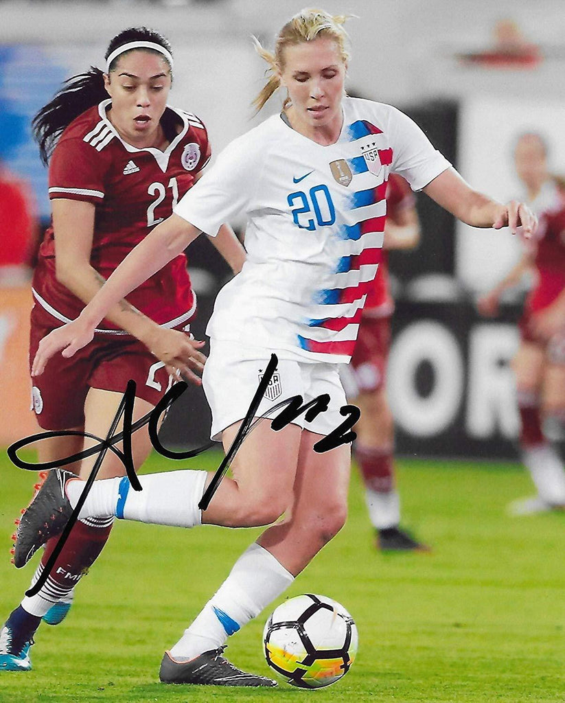Allie Long USA Womens Soccer signed, autographed,8x10 photo,COA