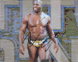 Titus O'Neil HOF WWE Wrestler Signed 8x10 Photo Proof COA Autographed..