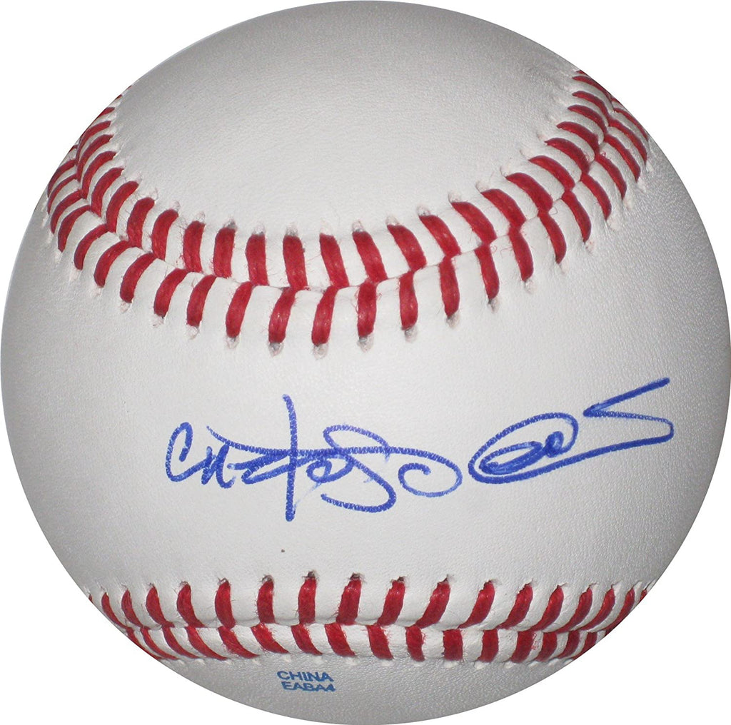 Carlos Pena Tampa Bay Rays Oakland A's Rangers signed autographed baseball proof