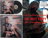 George Thorogood signed autographed Born to be Bad album vinyl proof Beckett COA star