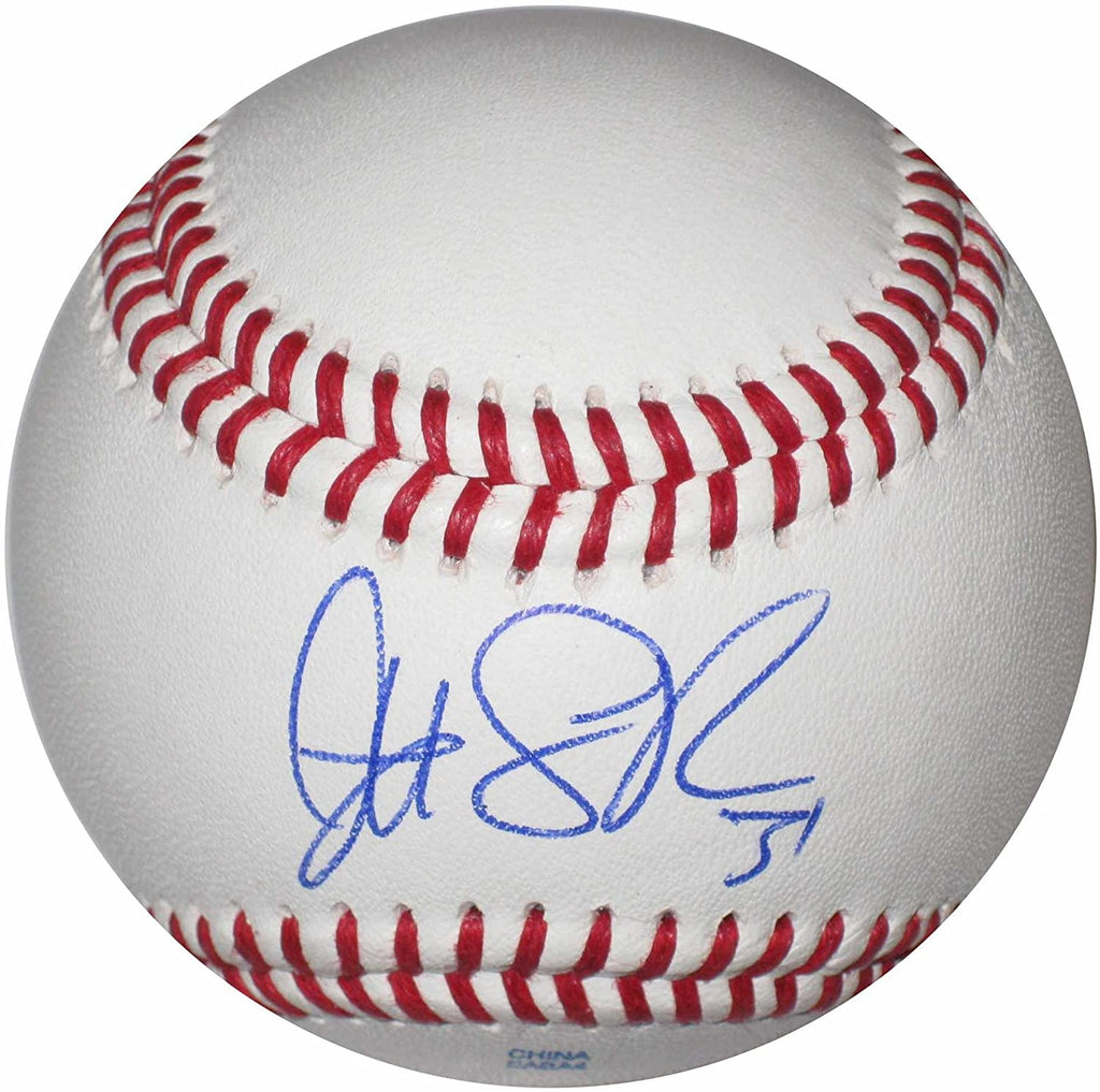 Danny Salazar Cleveland Indians signed autographed baseball COA exact proof