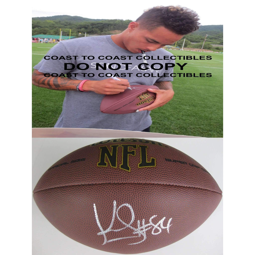 Kenny Stills, Miami Dolphins, New Orleans Saints, Oklahoma, Signed, Autographed, NFL Football, a COA with the Proof Photo of Kenny Signing the Football Will Be Included