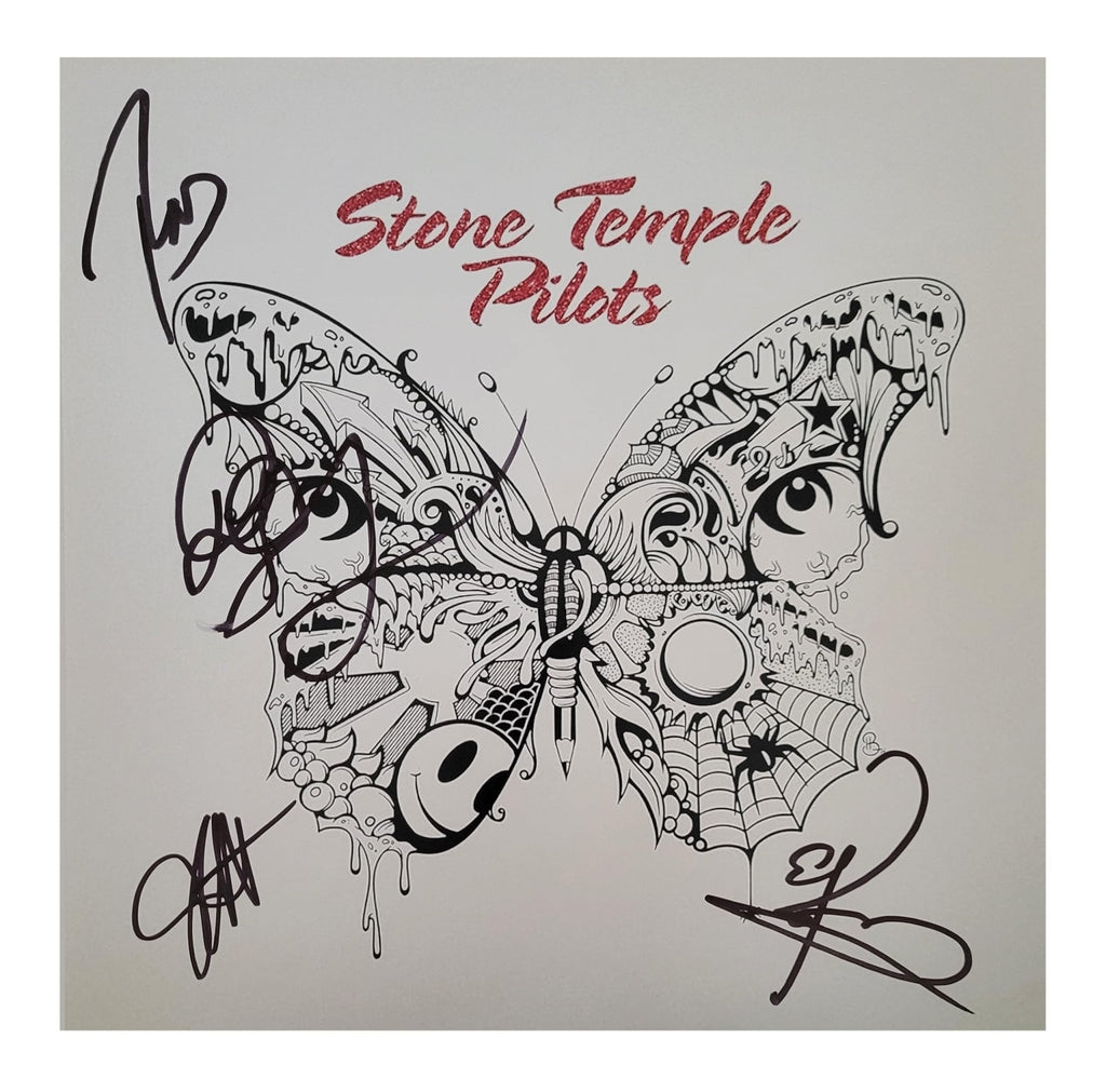 Stone Temple Pilots Band Signed 12x12 Album Photo Proof COA Autographed star