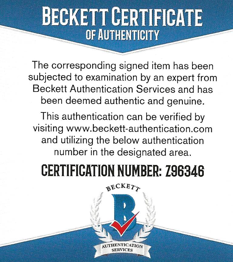 Steve Largent Signed Seattle Seahawks Mini Football Helmet Proof Beckett Autographed