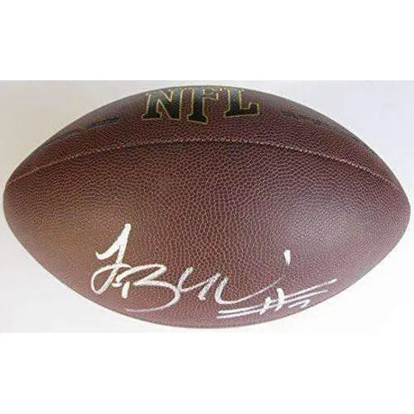Trevone Boykin Seattle Seahawks, TCU Horned Frog, Signed, Autographed, NFL Football, a COA with the Proof Photo of Trevone Signing Will Be Included with the Ball