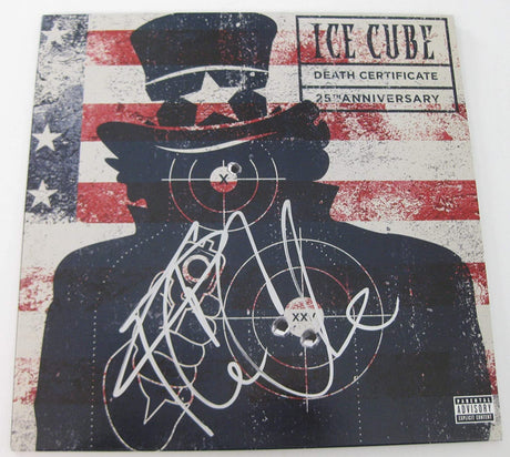 Ice Cube signed Death Certificate 25TH Anniversary vinyl album proof Beckett COA autograph STAR