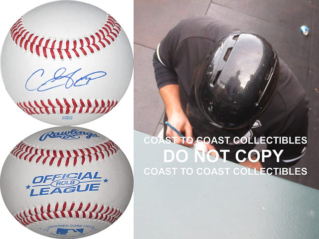 Conor Gillaspie San Francisco Giants White Sox signed autographed baseball proof