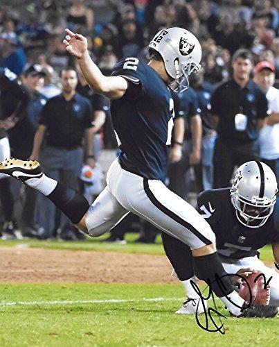 Giorgio Tavecchio, Oakland Raiders, Signed, Autographed, Football 8x10 Photo, a COA with the Proof Photo of Giorgio Signing Will Be Included