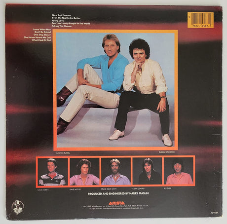 Russell Hitchcock Graham Russell signed Air Supply Now and Forever album proof autographed STAR
