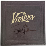 Eddie Vedder signed Pearl Jam Vitalogy album COA exact proof autographed vinyl Record STAR