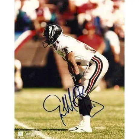 ERIC METCALF,ATLANTA FALCONS,TEXAS LONGHORNS,SIGNED,AUTOGRAPHED,8X10 PHOTO,COA, RARE HARD PHOTO TO FIND
