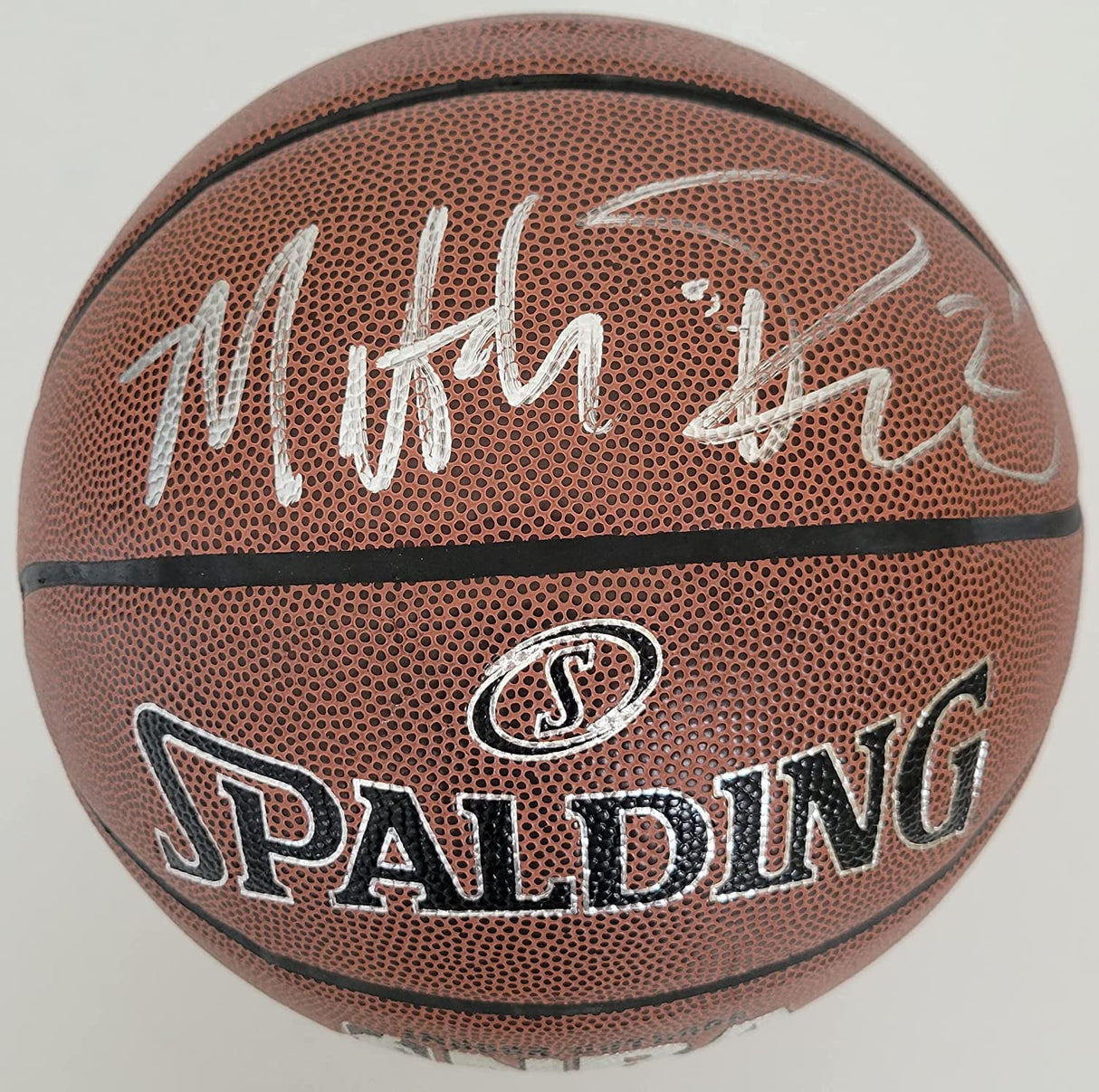 Mitch Richmond Sacramento Kings signed NBA basketball exact proof COA autograped