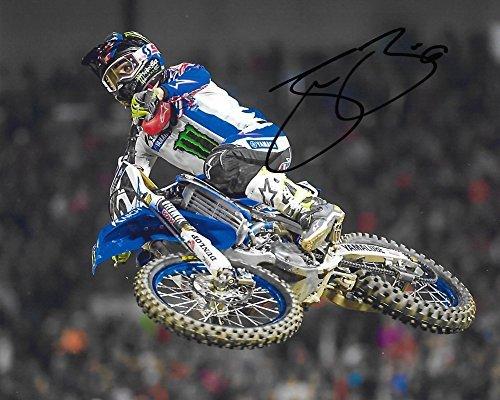 Justin Barcia, Supercross, Motocross, Signed, Autographed, 8X10 Photo, a COA With The Proof Photo Will Be Included.