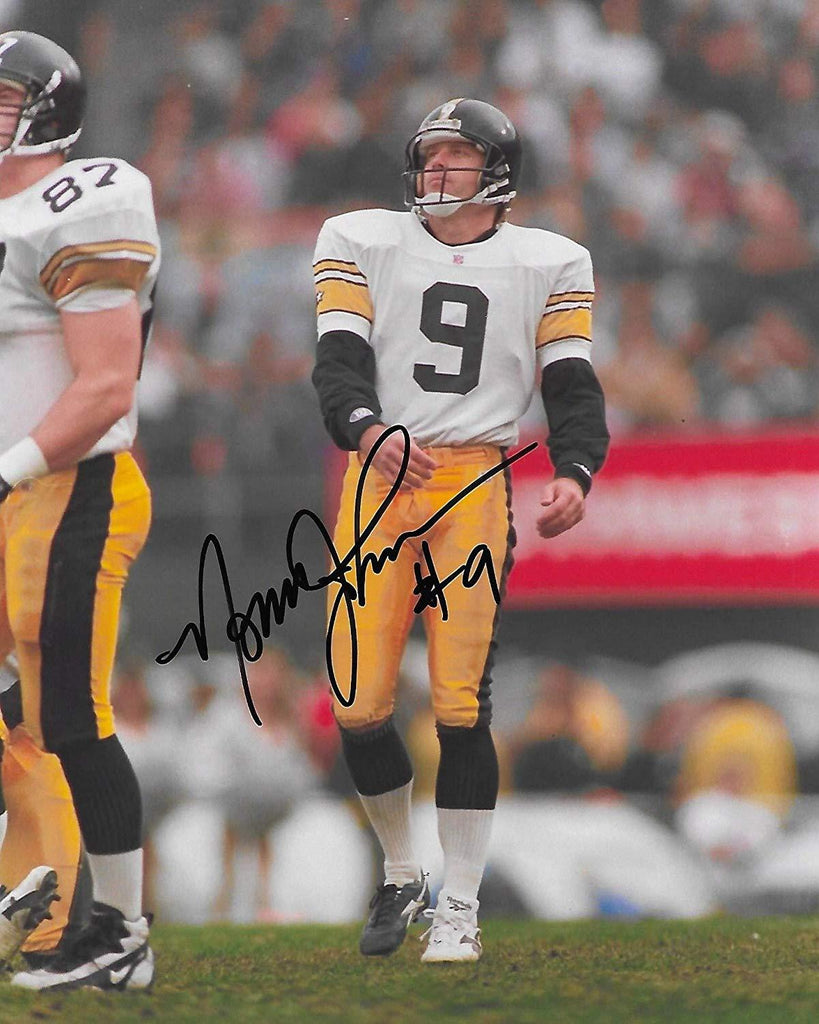 Norm Johnson, Pittsburgh Steelers, signed, autographed, 8x10 photo, COA with proof photo